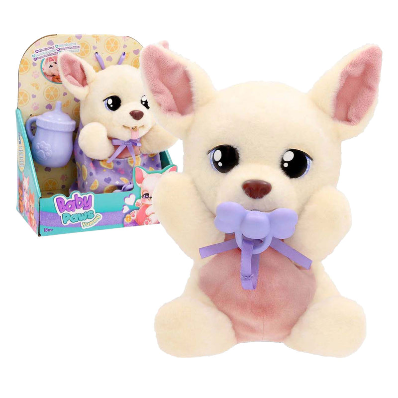Load image into Gallery viewer, Baby paws yummy chihuahua interactieve knuffel
