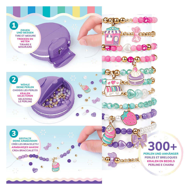 Afbeelding laden in galerijviewer, Make it real - macarons armbandenstudio - maak 12 unieke armbanden
