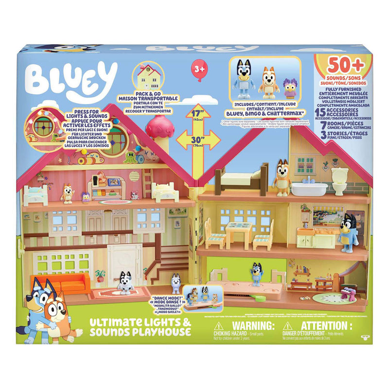 Load image into Gallery viewer, Moose toys bluey ultieme speelhuis met licht en geluid
