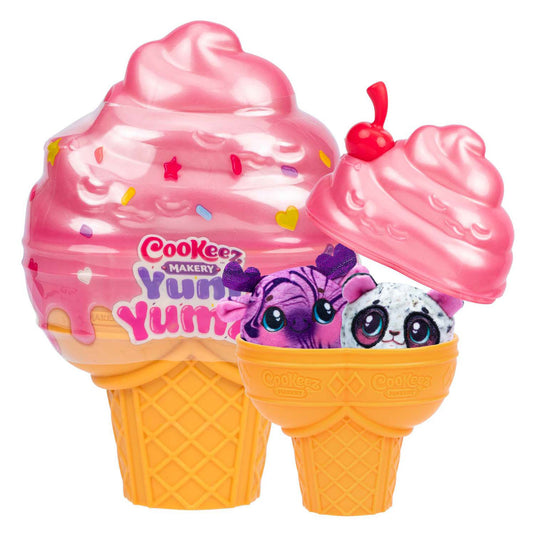 Spectron cookeez makery yum yumz surprise knuffel, 2-pack