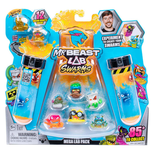 Spectron mrbeast lab swarms series 2 atomic serie actiefiguur, 12-pack