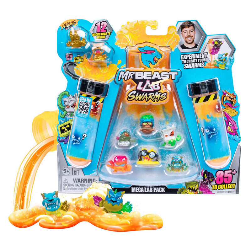Load image into Gallery viewer, Spectron mrbeast lab swarms series 2 atomic serie actiefiguur, 12-pack
