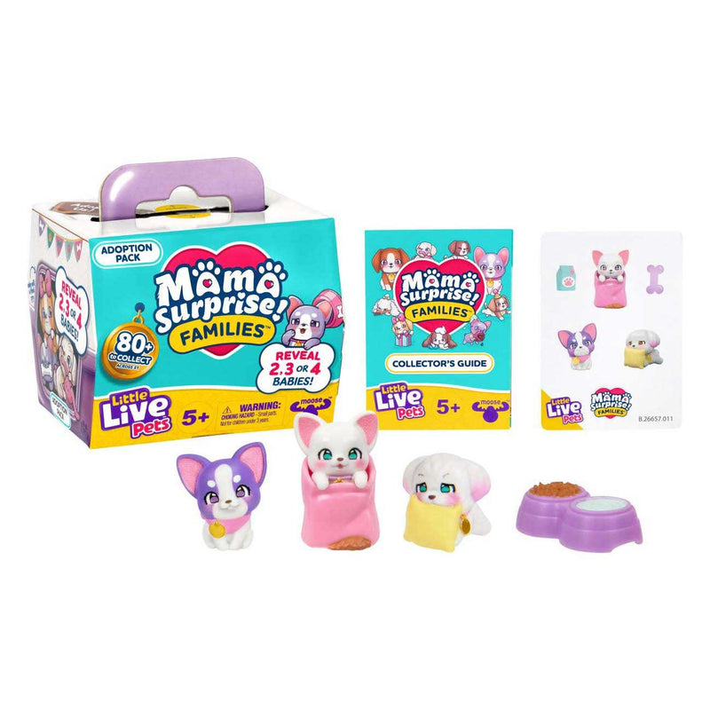 Load image into Gallery viewer, Moose toys little live pets mama suprise families puppy adoptieset
