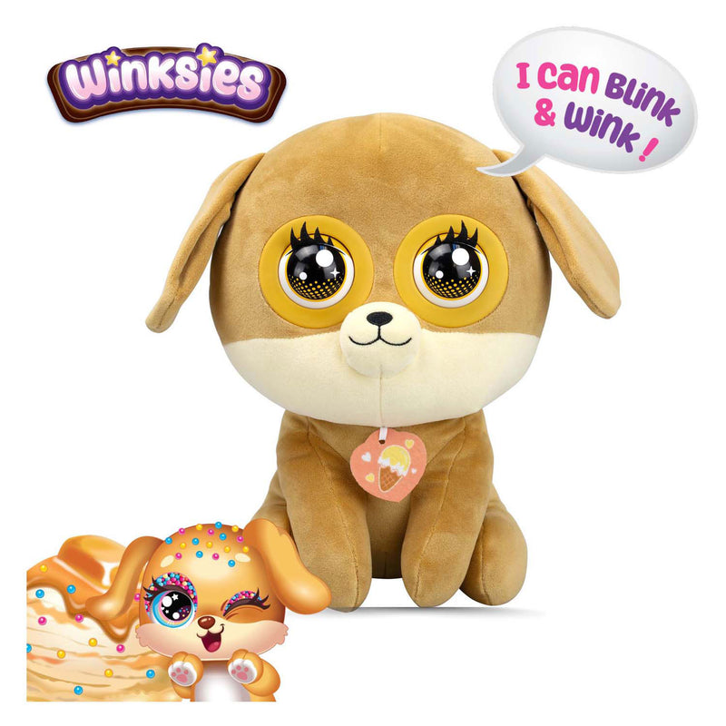 Afbeelding laden in galerijviewer, Silverlit winksies caramel puppy - interactieve knuffel in een ijsbeker
