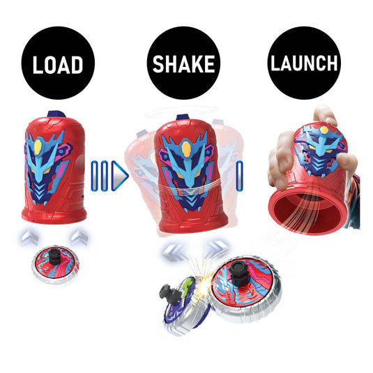 Silverlit spinner mad 2 deluxe battle pack - 2 shakers, 2 spinners, 1 battle arena