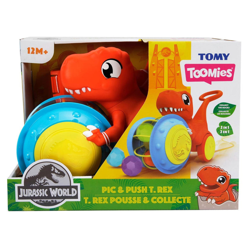 Load image into Gallery viewer, Tomy Tomy Push T-Rex Loopwagen

