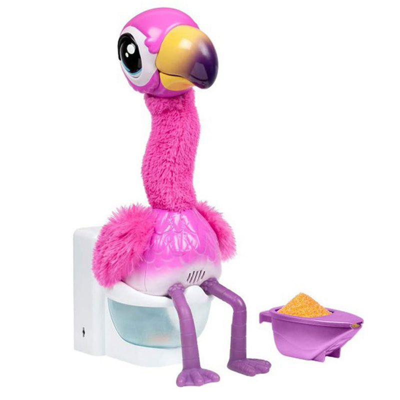 ギャラリービューアに画像をロードする, Little live pets - gottago flamingo - interactieve knuffel - zingt, danst en legt échte drolletjes
