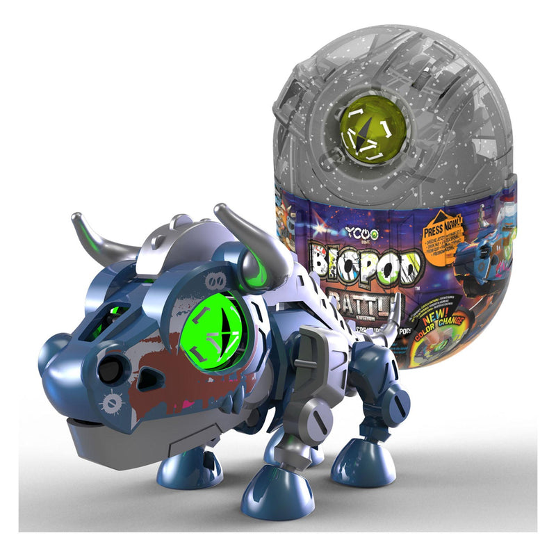 ギャラリービューアに画像をロードする, Silverlit biopod battle single - bouw je eigen dino - oplichtende ogen - met geluid
