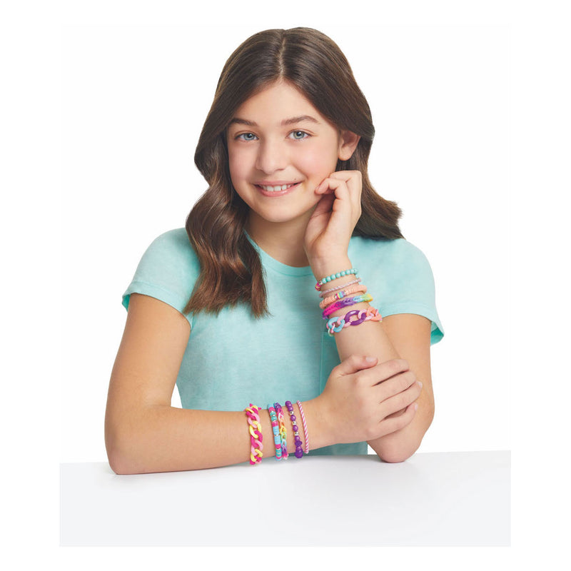 Afbeelding laden in galerijviewer, Make it real - 5-in-1 sieraden toren - mix match en maak 41 kleurrijke armbanden
