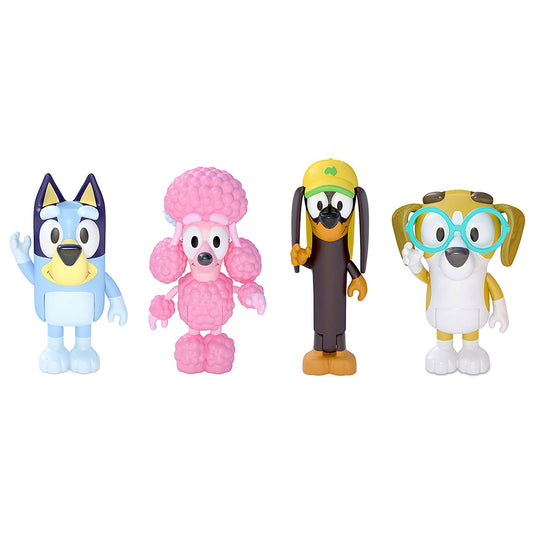 Spectron Bluey Vrienden Speelfiguren, 4st.