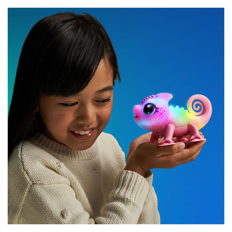 Load image into Gallery viewer, Spectron Little Live Pets Chameleon Nova Roze Interactief

