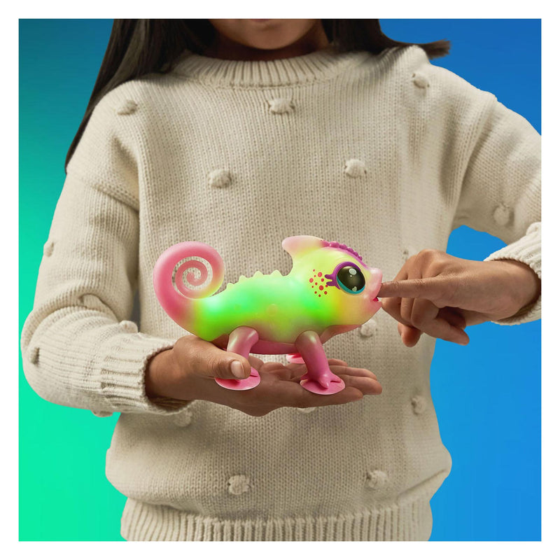 Load image into Gallery viewer, Spectron Little Live Pets Chameleon Nova Roze Interactief
