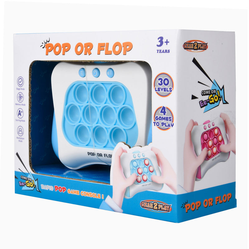ギャラリービューアに画像をロードする, Gear2play pop or flop gameconsole blauw - spel
