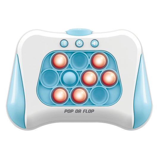 Gear2play pop or flop gameconsole blauw - spel