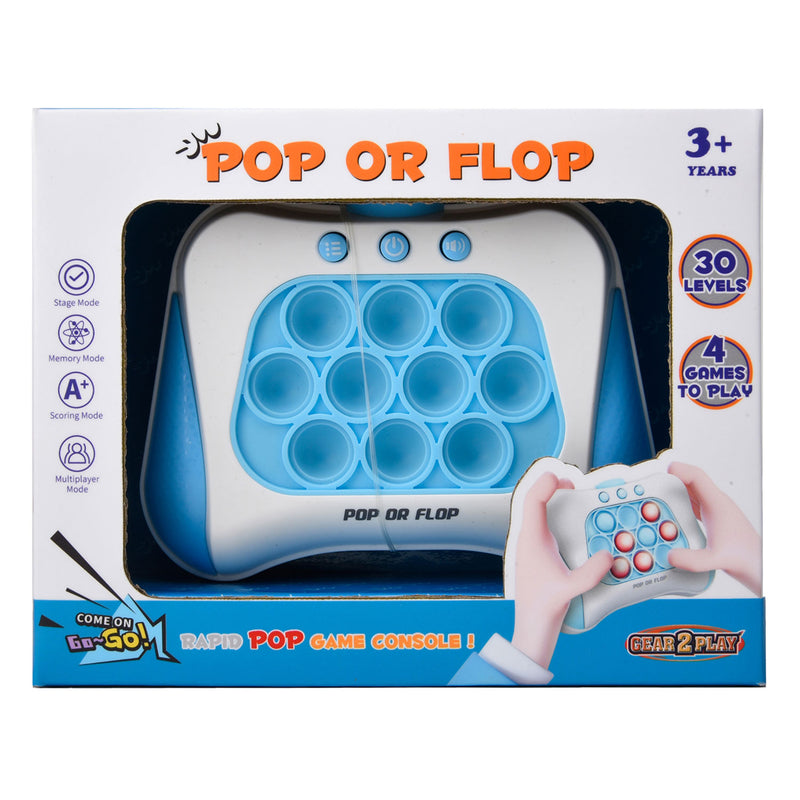 ギャラリービューアに画像をロードする, Gear2play pop or flop gameconsole blauw - spel
