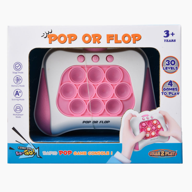 Afbeelding laden in galerijviewer, Gear2play pop or flop gameconsole roze - spel
