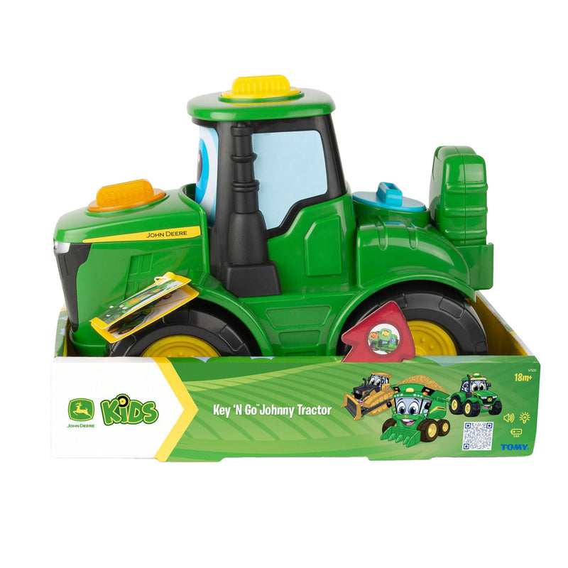 Load image into Gallery viewer, Tomy John Deere Johnny Tractor met Sleutel
