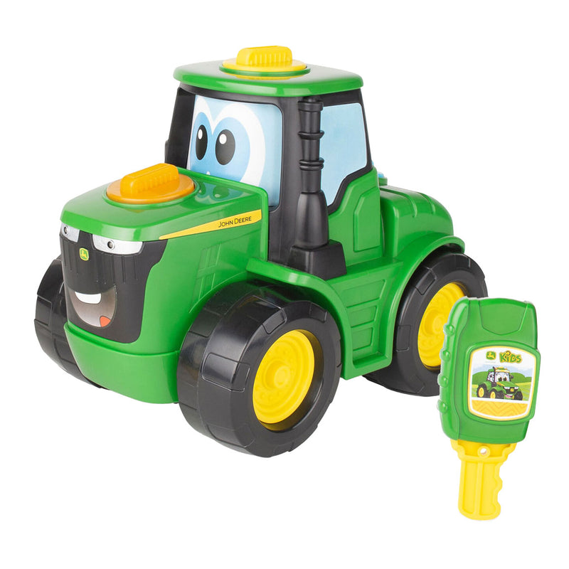 Load image into Gallery viewer, Tomy John Deere Johnny Tractor met Sleutel
