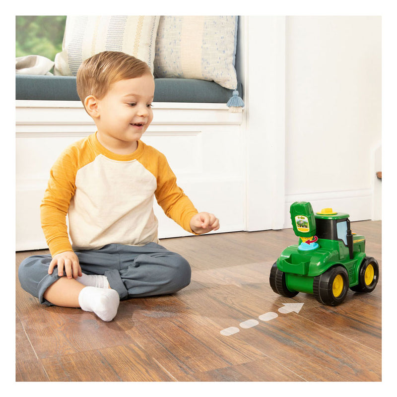 Load image into Gallery viewer, Tomy John Deere Johnny Tractor met Sleutel
