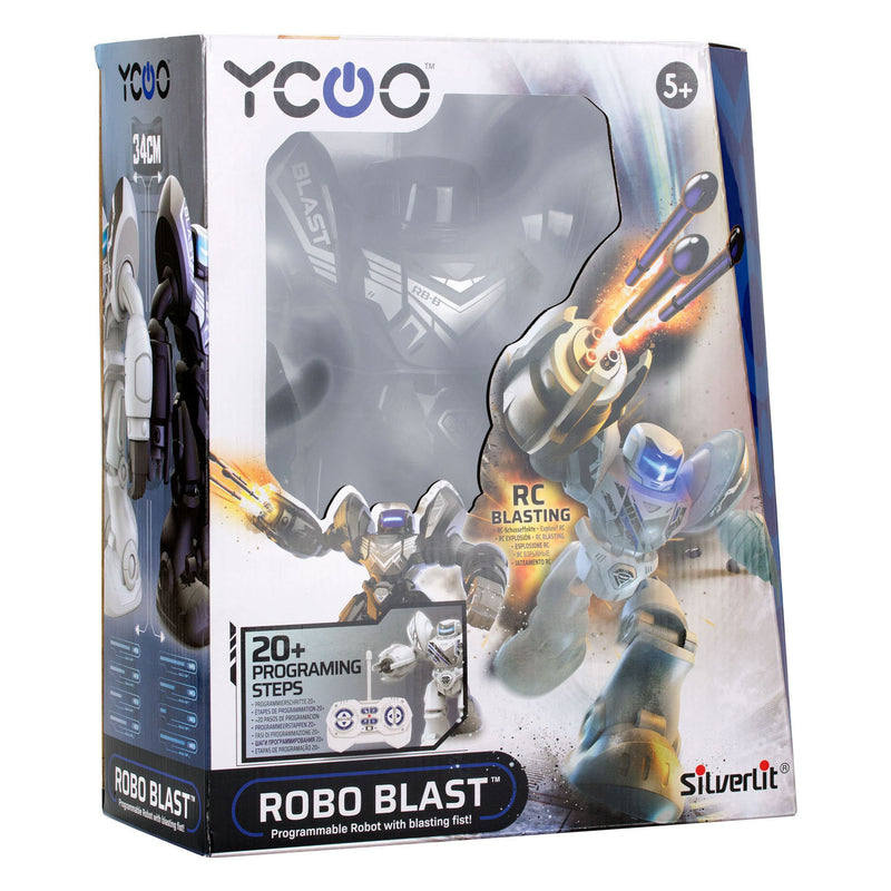 Load image into Gallery viewer, Silverlit Robot Robo Blast Zwart
