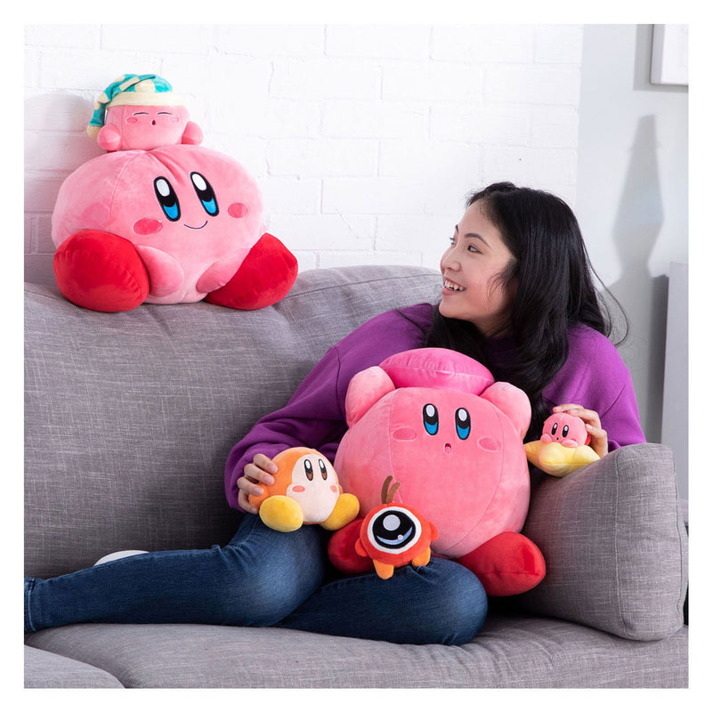 Load image into Gallery viewer, Tomy mocchi mocchi mega kirby knuffel pluche, 32cm

