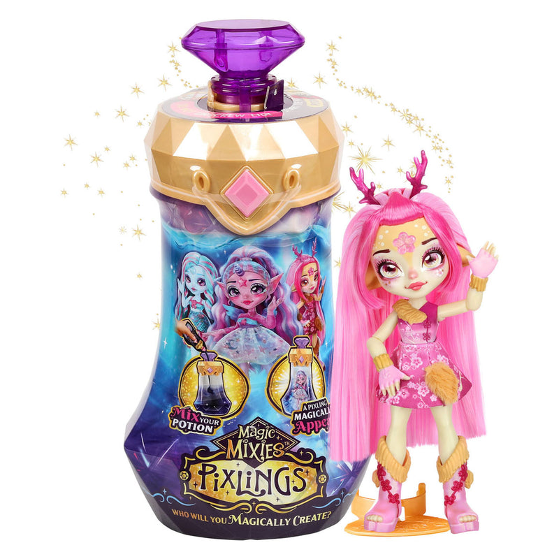 Load image into Gallery viewer, Moose Toys Mixies Pixlings Deerlee Roze
