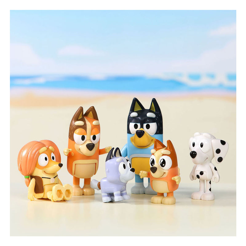 Afbeelding laden in galerijviewer, Moose toys bluey speelfiguren familie vrienden, 8st.
