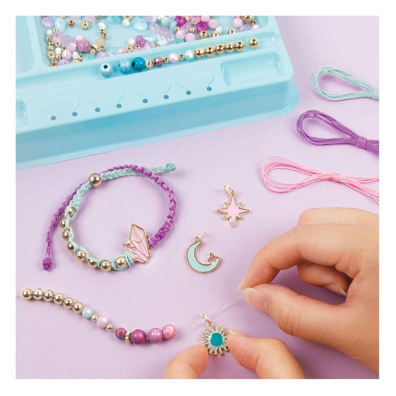 Load image into Gallery viewer, Spectron make it real armbanden met hemelstenen
