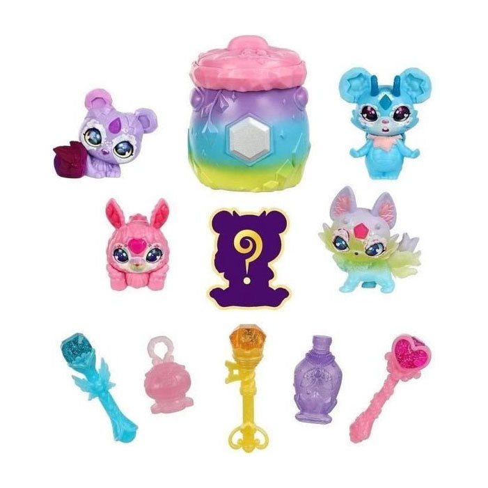 Load image into Gallery viewer, Moose Toys Mixies Mixlings Verzamelketels Magische Regenboog, 5-Pack
