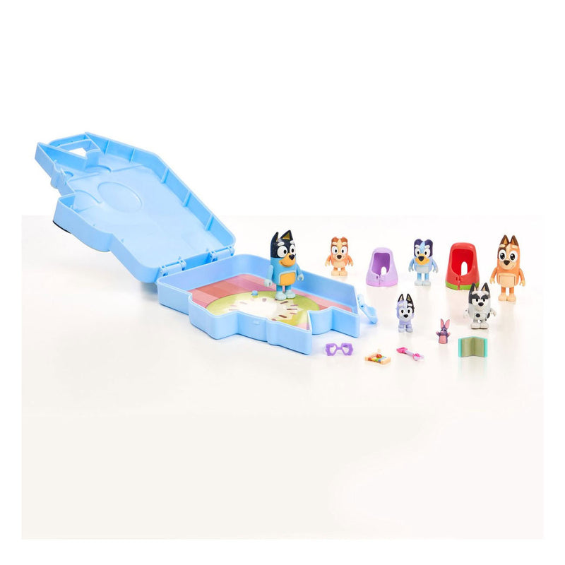 Load image into Gallery viewer, Moose Toys Bluey's Grote 'n GO Speelset, 14dlg.
