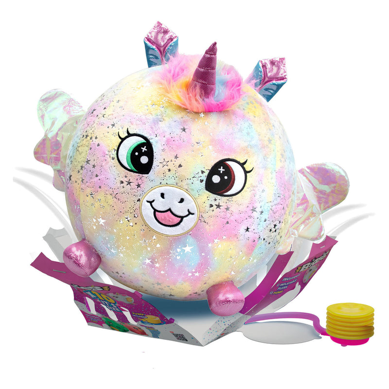 Load image into Gallery viewer, Moose toys biggies eenhoorn regenboog opblaasbare knuffel
