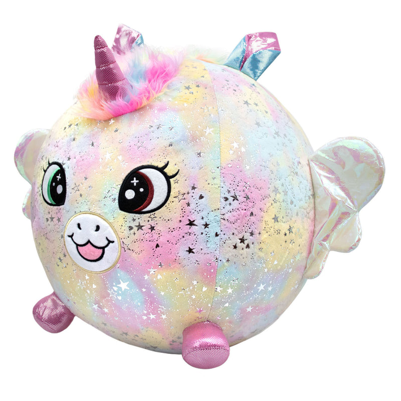 Load image into Gallery viewer, Moose toys biggies eenhoorn regenboog opblaasbare knuffel
