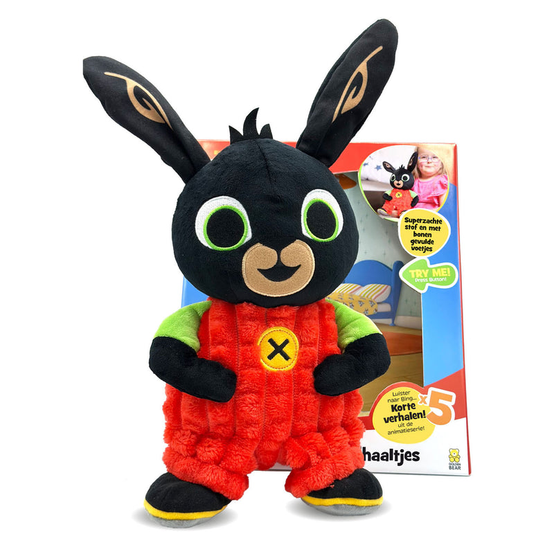 Load image into Gallery viewer, Spectron bing vertelt verhaaltjes knuffel, 37cm
