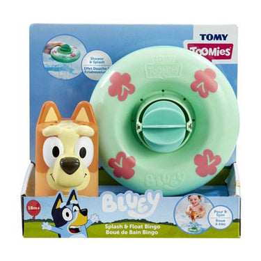 Tomy bluey spat en drijf bingo speelfiguur badspeelgoed
