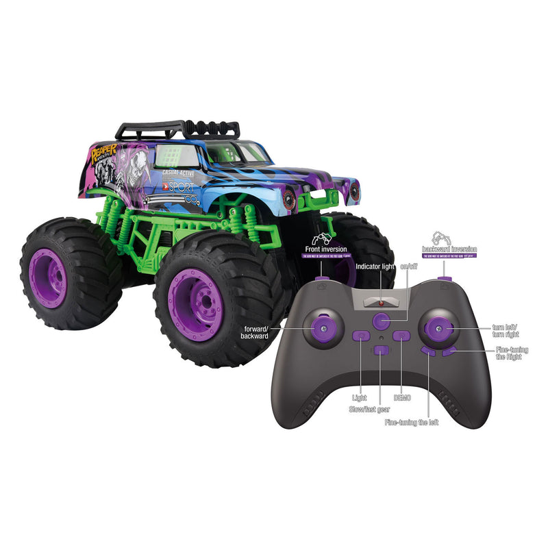Load image into Gallery viewer, Gear2play rc bestuurbare auto monster truck reaper apocalypse
