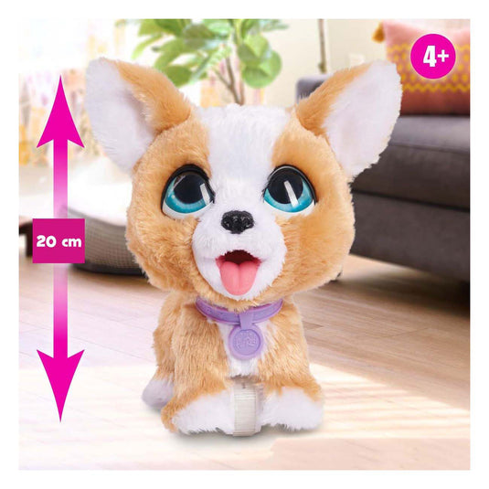 Just play furreal poopalots corgi puppy - interactieve pluchen knuffel