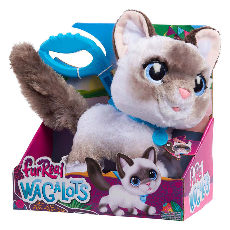 Afbeelding laden in galerijviewer, Just play furreal wagalots kitty kat - interactieve pluchen knuffel
