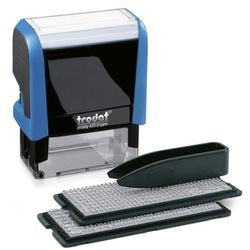 Ty stempel trodat prin 4913 58x22mm blauw