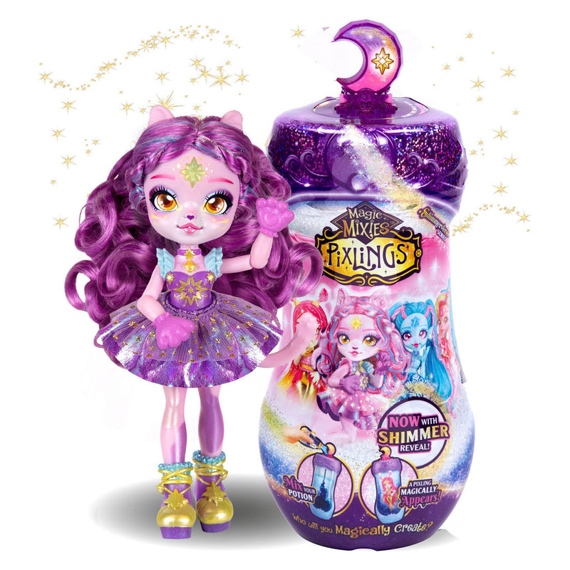 Load image into Gallery viewer, Spectron magic mixies shimmerverse pixlings reveal pop - catlyn
