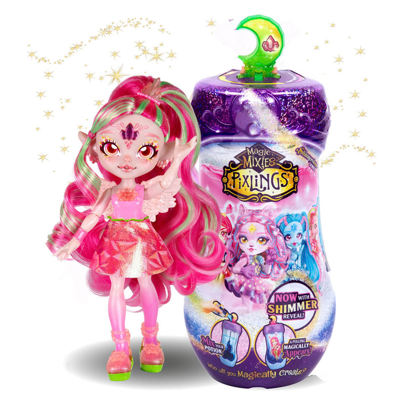 Load image into Gallery viewer, Spectron magic mixies shimmerverse pixlings reveal pop - faye
