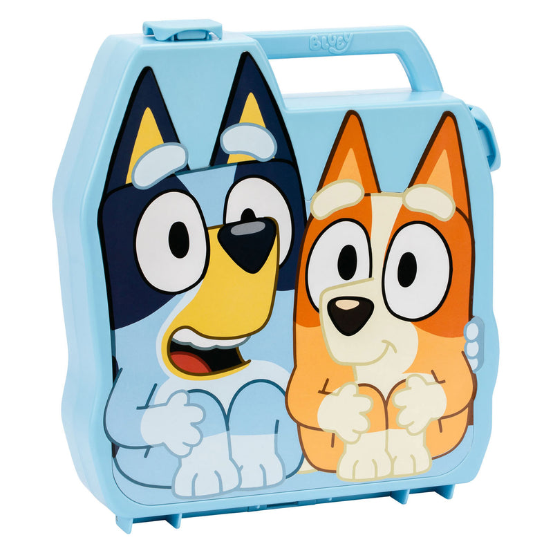 Afbeelding laden in galerijviewer, Moose toys bluey play go koffer met 8 speelfiguren
