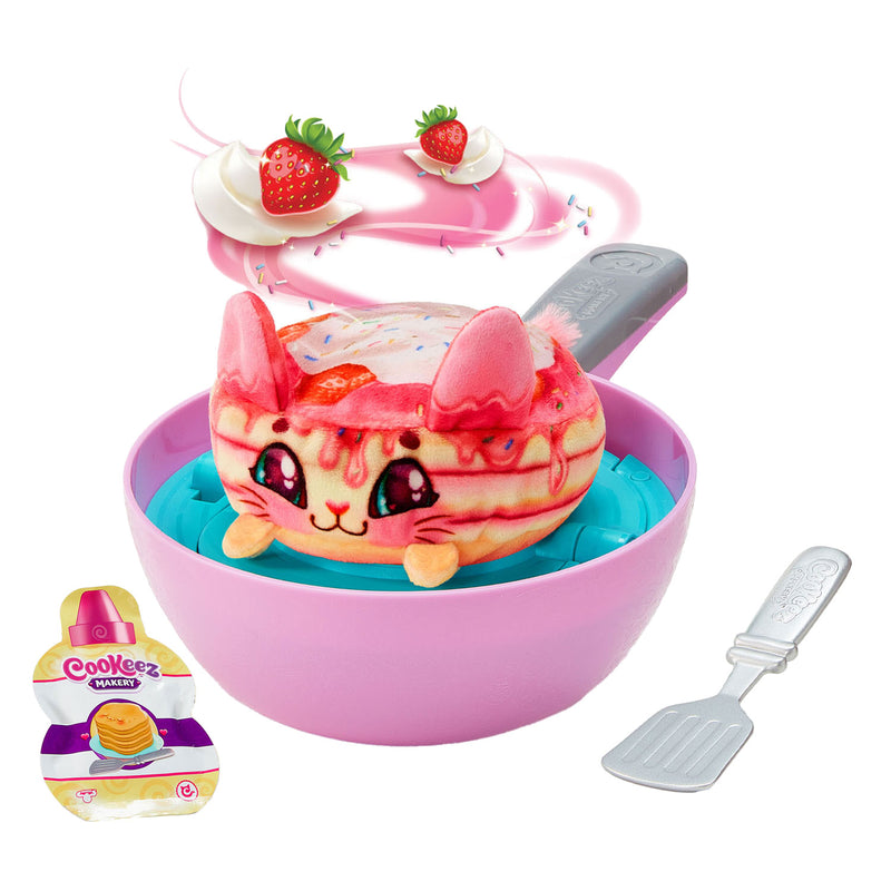 Load image into Gallery viewer, Moose toys cookeez maak je eigen pluchen verrassingsdier in koekenpan
