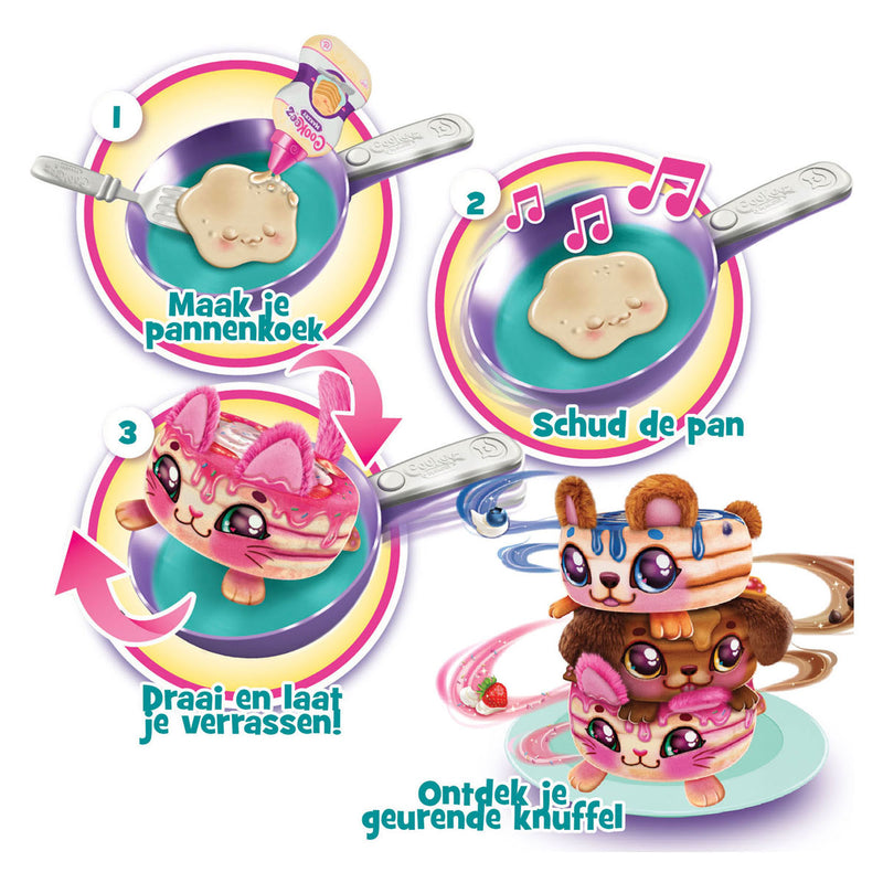 Afbeelding laden in galerijviewer, Cookeez makery pancake treatz koekenpan
