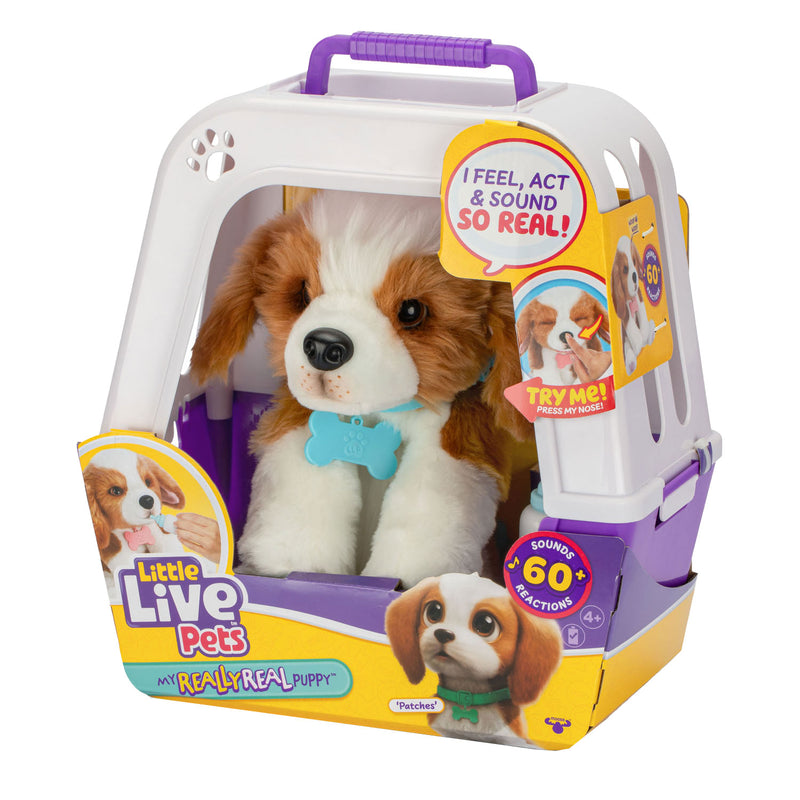 Load image into Gallery viewer, Spectron little live pets my really real puppy knuffel in hok
