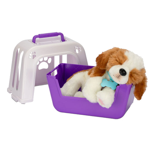 Spectron little live pets my really real puppy knuffel in hok