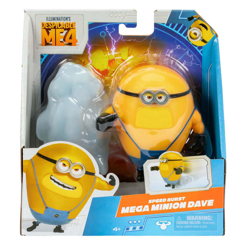 ギャラリービューアに画像をロードする, Moose toys despicable me 4 - speed burst mega minion dave - actiefiguur
