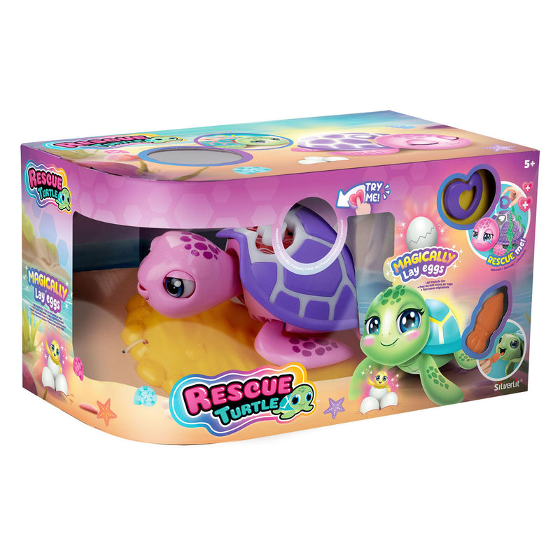 Load image into Gallery viewer, Silverlit rescue turtle pink speelfiguur
