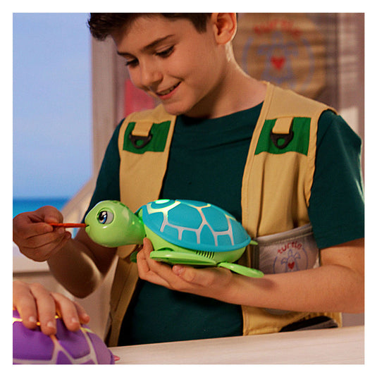 Silverlit rescue turtle green speelfiguur