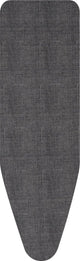 Brabantia strijkplankhoes c - 124 x 45 cm - toplaag - denim black
