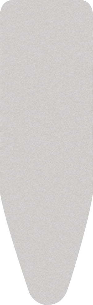 Brabantia strijkplankhoes c - 124 x 45 cm - complete set - metallic